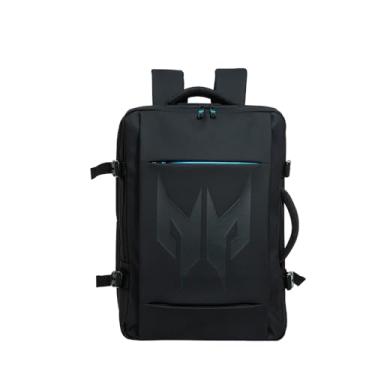 Imagem de Mochila Acer Predator Robust PBG470 Preta com detalhes azuis 30 litros com 6 compartimentos internos