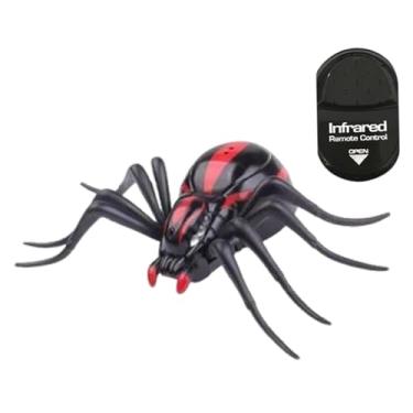 Imagem de Esquirla Brinquedo de animais RC, acessórios, presentes, suprimentos versáteis, jogos, brinquedo de pegadinha para gatos, para o Halloween, Natal, meninos e, Aranha