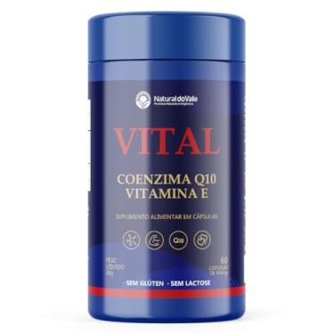 Imagem de Coenzima Q10 + Vitamina E Vital 60 Doses - Natural do Vale