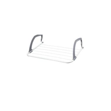 Imagem de Varal Portátil Regulável para Porta e Janela, 34x53 cm, 2.6m, Dobrável, Ideal para Apartamento