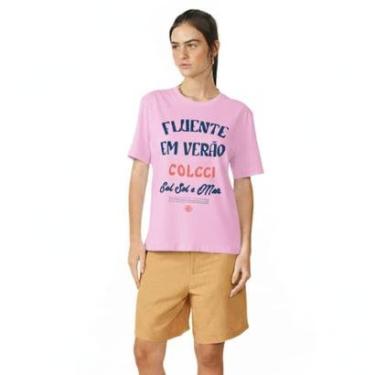 Imagem de Blusa Colcci Estampa Fluente Em Verão-Feminino