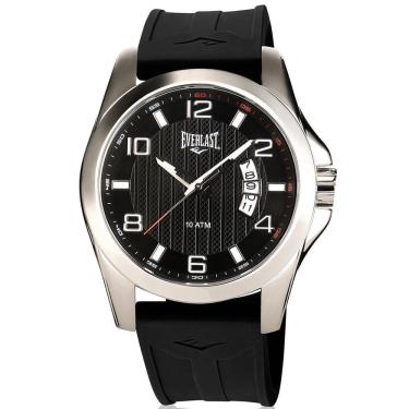 Imagem de Relógio Masculino Everlast Preto À Prova D`Água 100 M E168