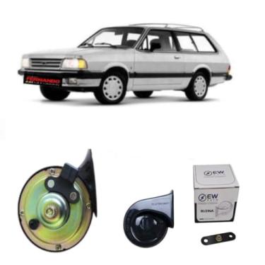 Imagem de BUZINA AUTOMOTIVA CARACOL COM PLUG 2 PINOS PARA BELINA II 1978 >1991 - TIGER AUTO