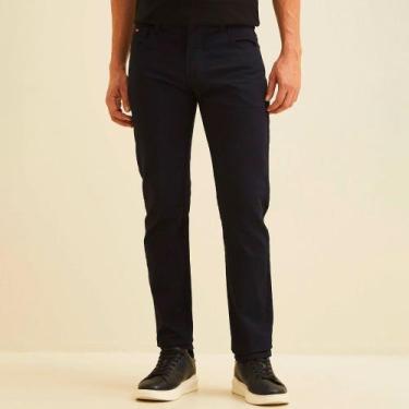 Imagem de Calça Sarja Forum Paul Slim Ve26 Marinho Masculino, 44