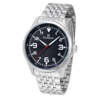 Imagem de Relógio Champion Masculino Ref: Ch30377t Casual Prateado
