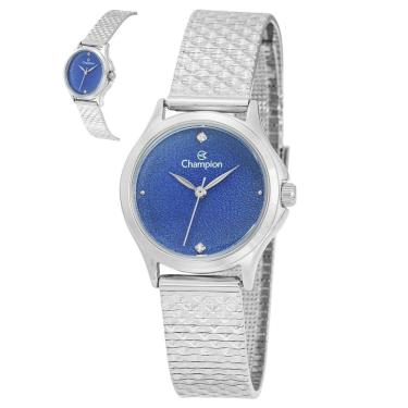 Imagem de Relógio Champion Feminino Ref: Cf26348f Casual Prateado
