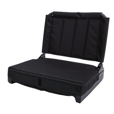 Imagem de Generic Assentos de Estádio Com Encosto Alto Ajustáveis ​​em Com Apoio para As Costas e Almofada, Cadeiras de Arquibancada Portáteis Com Porta-copos e Alça de Ombro, 16,93 X 13,39 X