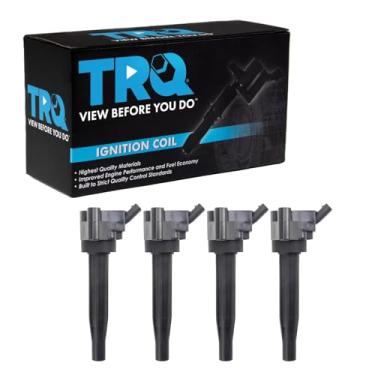 Imagem de TRQ Conjunto de bobinas de ignição compatível com 2021-2024 Hyundai Elantra 2022-2024 Kona 2020-2024 Sonata