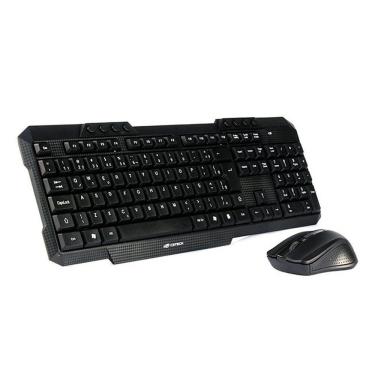Imagem de C3 Tech Teclado + Mouse K-w10bk Wireless