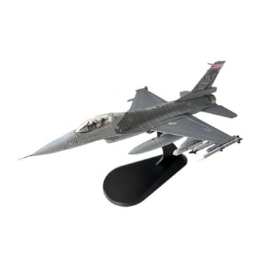 Imagem de EHJRE Modelo de Avião F-16C em Escala 1/72, Brinquedo Educativo para Mesa, Prateleira Ou Quarto.