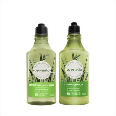 Imagem de Kit L'occitane Capim Limão Purificante Shampoo+condicionardor