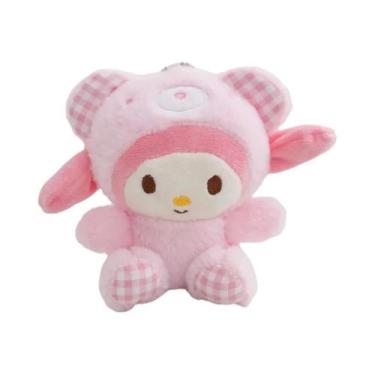 Imagem de Chaveiro De Pelúcia Kawaii Sanrio Cinnamoroll Hello Kitty My Melody Ku