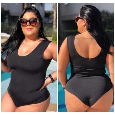 Imagem de Body De Suplex Plus Size Cores e Modelos Variados - TLT, Feminina, Úni
