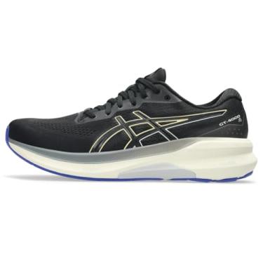 Imagem de ASICS Tênis de corrida masculino GT-4000 4, Preto/laranja claro, 41