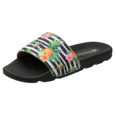 Imagem de Sandália Chinelo Slide Papete Feminino Estilo Alpargata  - Muritalle, 
