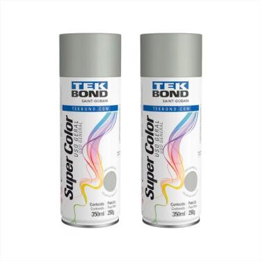 Imagem de Tinta Spray Fundo ( Primer ) - Super Bond 350ml Kit C/ 2 - Tek Bond
