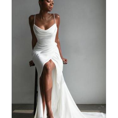 Imagem de Vestido Neuone Lisc - AUGUI Noiva, Branco, M