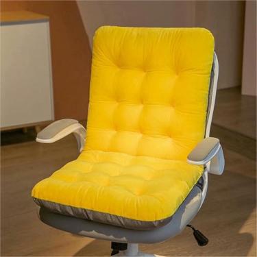 Imagem de Almofada macia para cadeira de balanço, almofadas para assento e encosto com base antiderrapante, almofadas de encosto de peça única, para escritório, carro, casa, sala de jantar e cozinha.