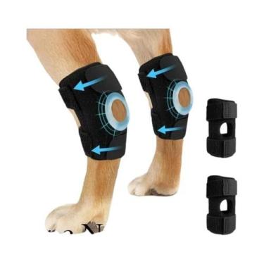 Imagem de Bandagem De Suporte Para Pata De Cão Com Artrite, Protetor De Recupera