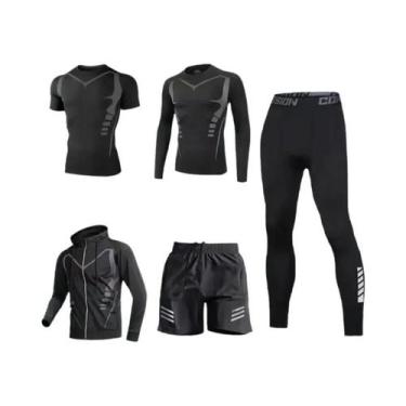 Imagem de Conjunto De Corrida Unissex De 5 Peças Para Todas as Estações, Equipam