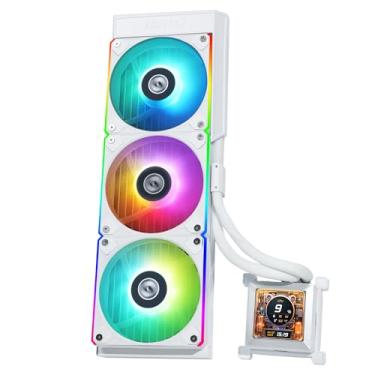 Imagem de Lian Li Water Cooler 360mm Hydroshift Branco 360R ARGB - 4.69" x 360mm - Resfriador de Água - Desktop e Workstation