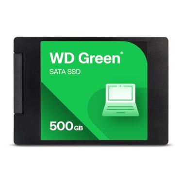 Imagem de Western Digital WD Verde SATA 500 GB, até 545 MB/s, 2,5 polegadas/7 mm, garantia 3Y, unidade de estado sólido interna (SSD) (WDS500G5G0A-00CPT0)