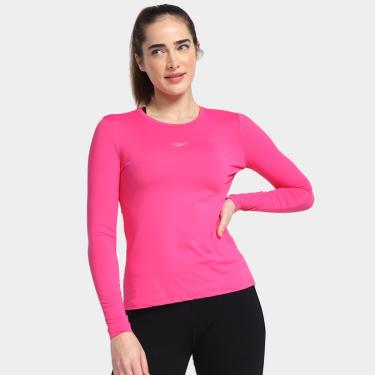Imagem de Camiseta Speedo Uv Protection Manga Longa Feminina-Feminino