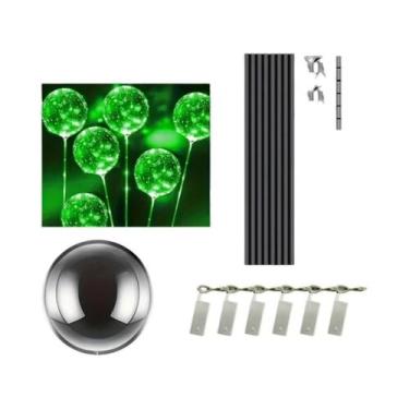 Imagem de Balões LED Transparentes Luminosos, Pacote Com 6, Para Casamentos, Ani