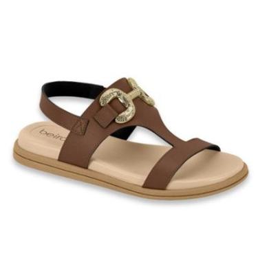 Imagem de Sandalia Papete Chinelo Feminino Beira Rio Confortavel Detalhes Fivela Metal Ref: 8513.136-Feminino