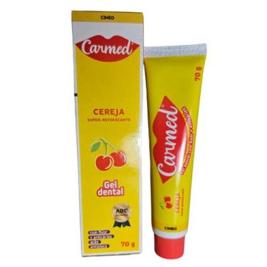 Imagem de Gel Dental Cereja Super Refrescante Carmed Cimed 70g