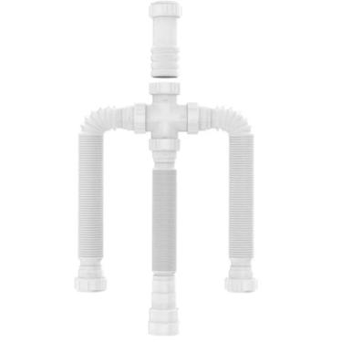 Imagem de Kit Sifonagem Para Cuba Tripla - 030406-412 - Blukit