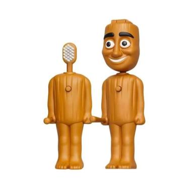Imagem de Escova De Dentes Infantil De Nylon Macio Brainrot Tung Anime Cartoon P