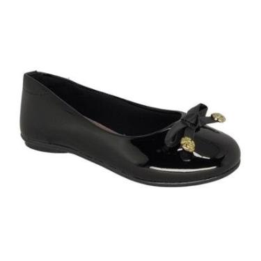 Imagem de Sapatilha Molekinha Preta Laço-Feminino