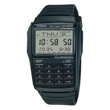Imagem de Relógio casio masculino calculadora dbc-32-1adf, Preta
