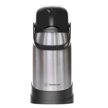 Imagem de Garrafa Térmica 100% Inox 1,2L Termolar R-evolution Inox