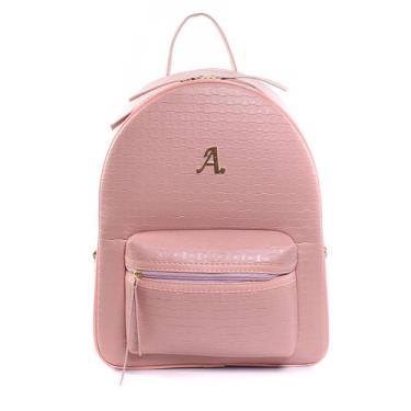 Imagem de Mochila Grande Feminina Compacta Escolar Reforçado Para Voltas As Aula