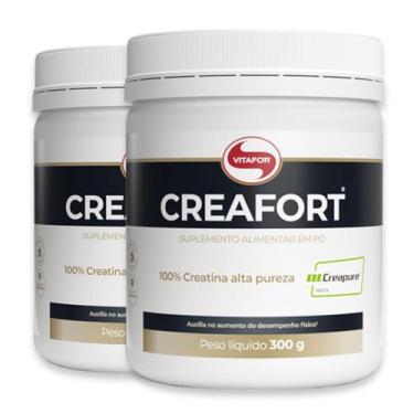 Imagem de Kit 2 Creatina Creafort Vitafor Pote 300g