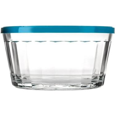Imagem de Pote De Vidro pote com tampa  600ml Freezer Microondas Forno - Nadir F