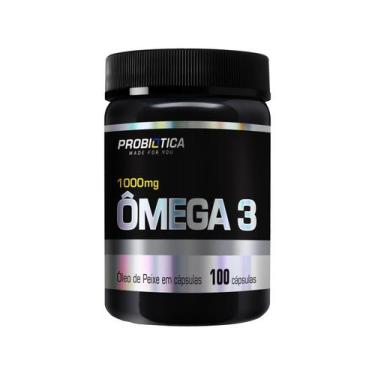 Imagem de Ômega 3 1000mg - Óleo de peixe - Probiótica - 100 Cápsulas, 1, 100 Cáp