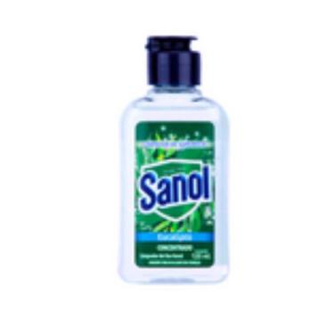 Imagem de Limpador concentrado de superficie eucalipto 120ml sanol 10136