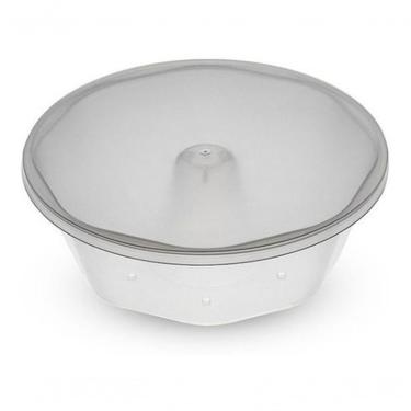 Imagem de Forma para Pudim Plastilania 1100ML para Sobremesas Capacidade 50 Unidades Prata Higipack