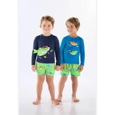 Imagem de Conjunto de Praia FPS+50 Infantil Up Baby-Masculino