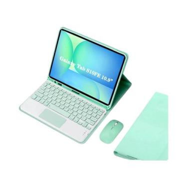 Imagem de Capa Com Teclado Para Samsung Galaxy Tab S10 FE 10.9 Polegadas SM-X520