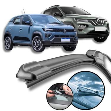 Imagem de Palheta Limpador Parabrisa Silicone Renault Kwid Etech Eletrico 2023 a