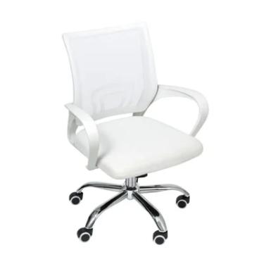 Imagem de Cadeira De Escritório Oficial Webshop Begonia, Suporta 120 kg, Tela Mesh Ergonômica, Br...