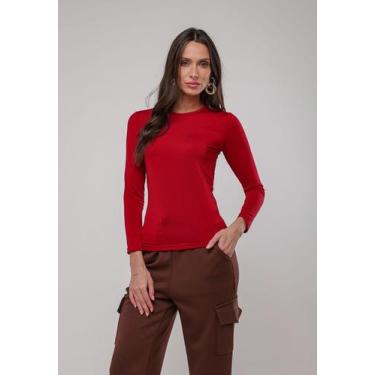 Imagem de Blusa Térmica Manga Longa Segunda Pele Vermelho Salvatore, Vermelho, P