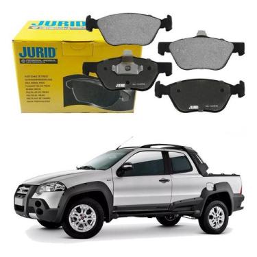 Imagem de Pastilha Freio Dianteira Strada Adventure L 1.8 2011 A 2020 - Jurid