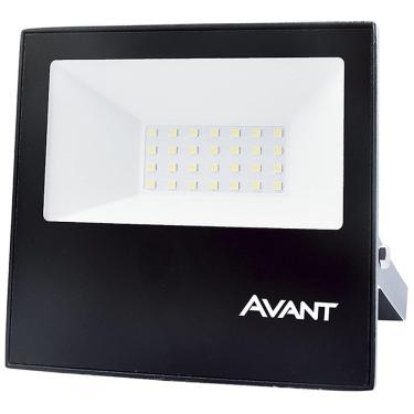 Imagem de Refletor Avant LED 30W, Slim 6,5k, 2250 Lumens, Preto