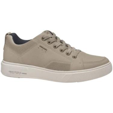 Imagem de Sapatênis Pegada Masculino Couro Areia Casual, 39