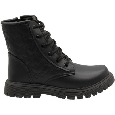 Imagem de Bota Coturno Grugui Infantil Cano Médio  Costuras Menina